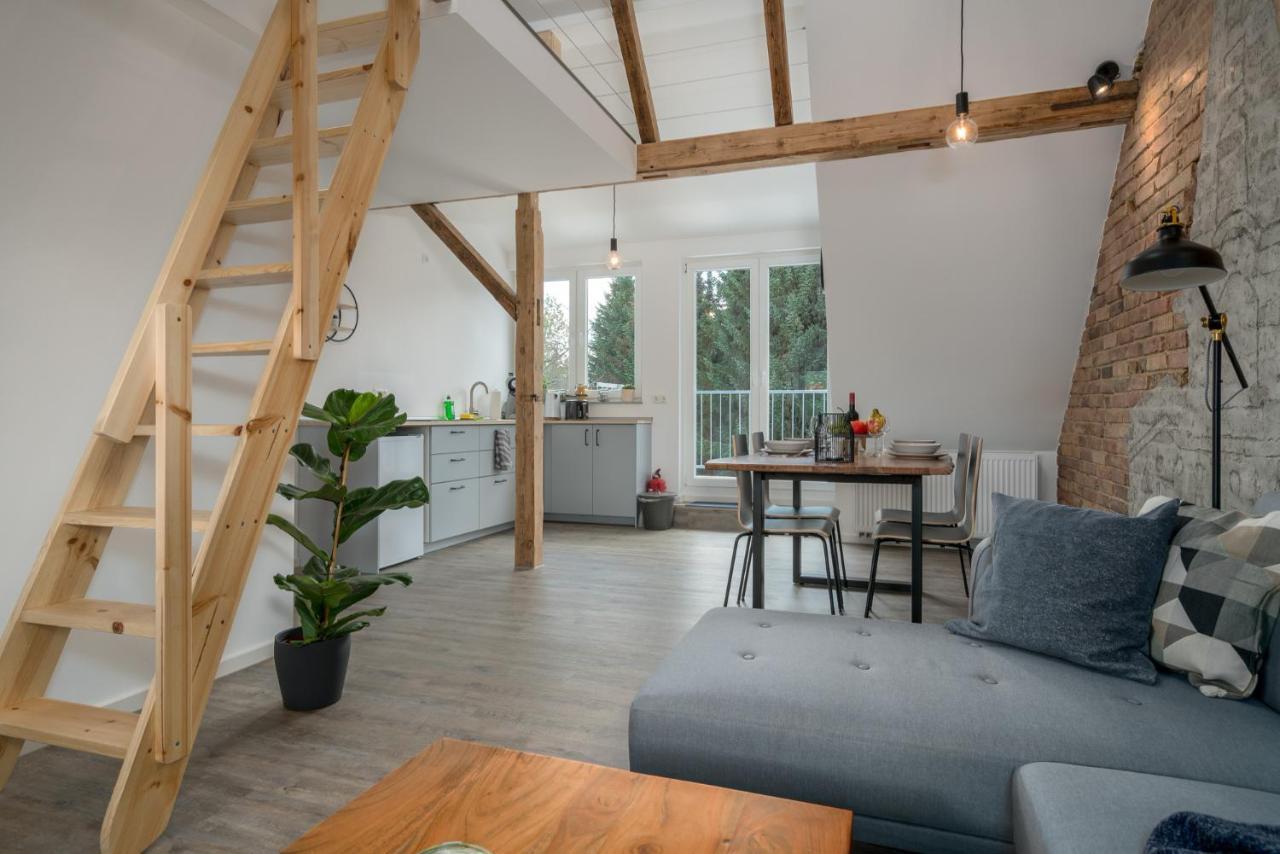 Апартаменти Cassel Lofts - Stilvolles Loft Im Gruenen Mit Balkon Nahe Vw-Werk Екстер'єр фото